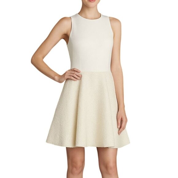 Alice + Olivia, Emerson dress, bouclé dress, cocktail dress, A-line, party dress - Picture 3 of 16